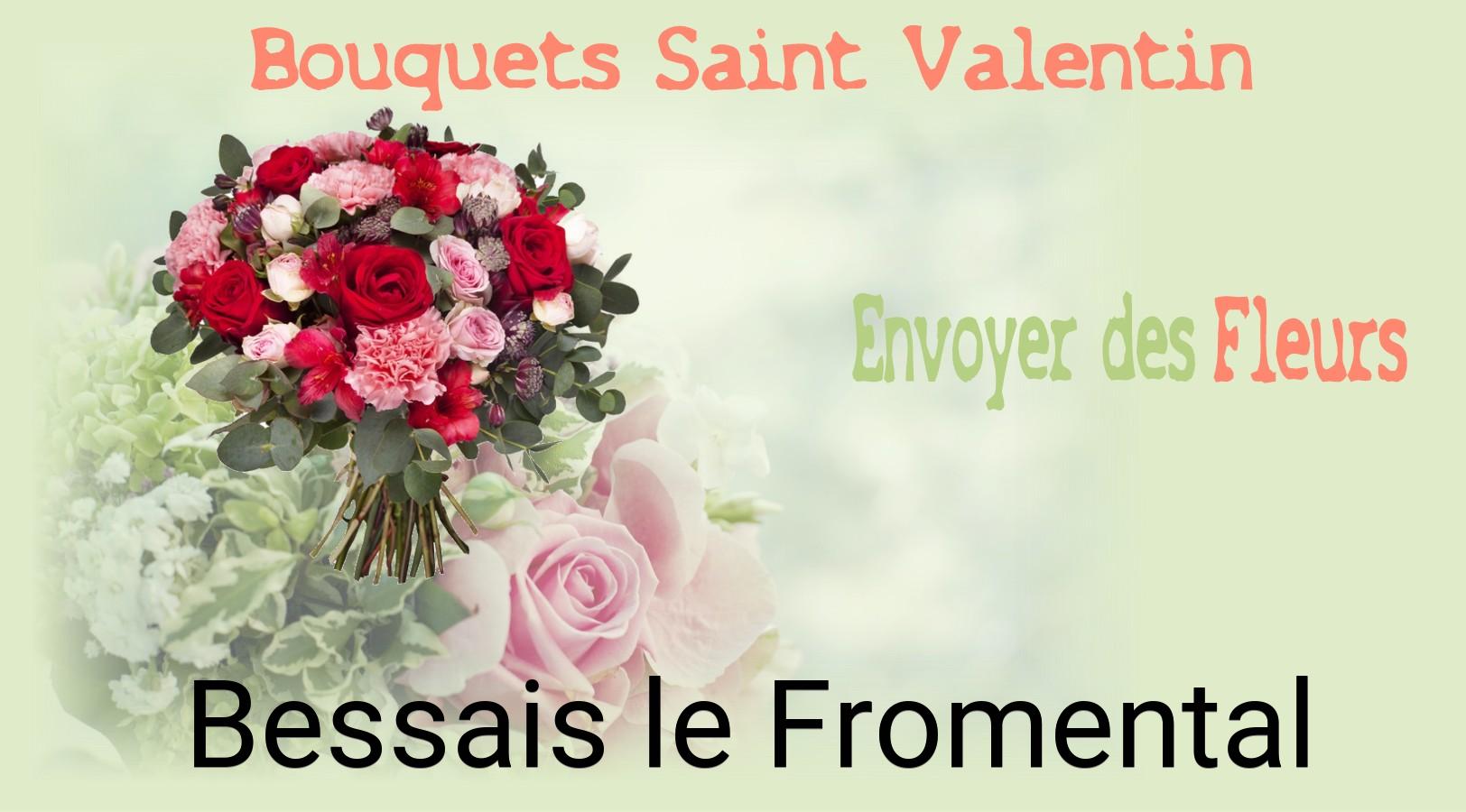 Roses de Saint-Valentin livrées à Bessais-le-Fromental